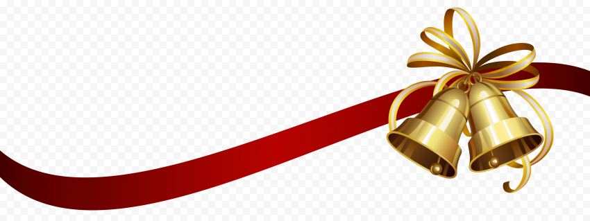 Red Christmas Ribbon Transparent Background Free download
