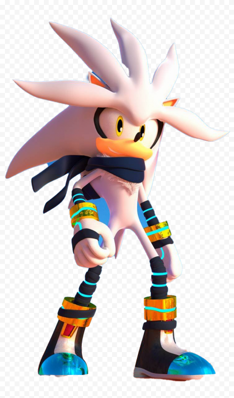 Silver The Hedgehog PNG Photo