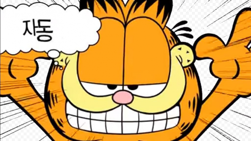 Garfield Cartoon PNG HD