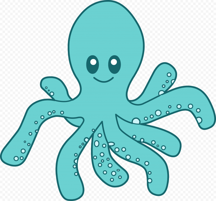 Download Cute Octopus PNG Transparent Picture