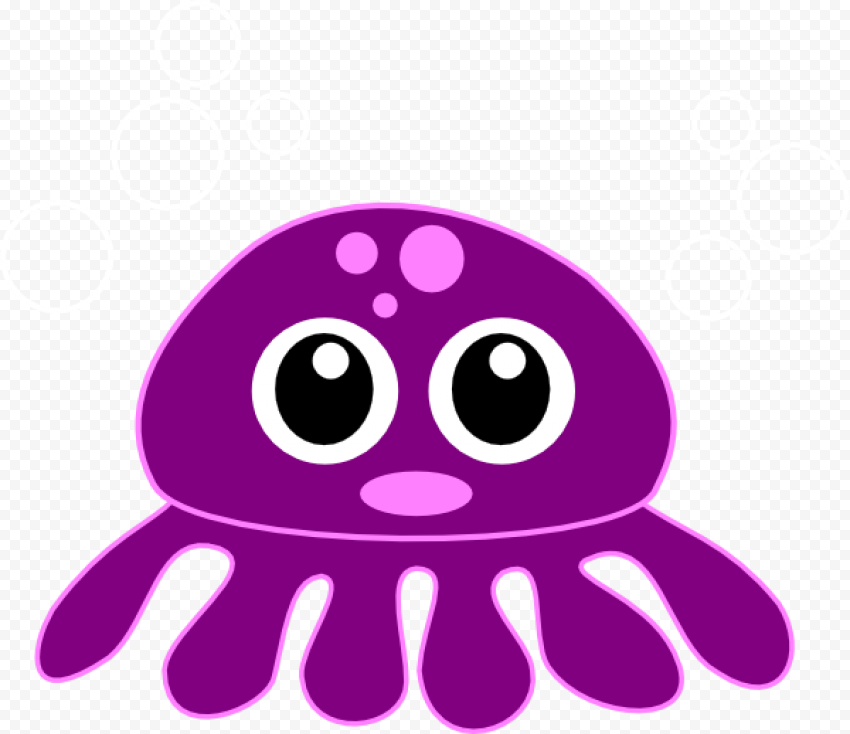 Download Cute Octopus PNG Transparent Image