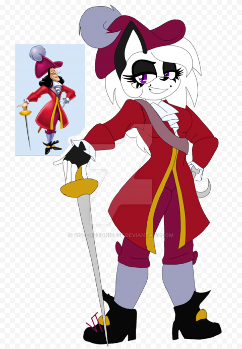 Captain Hook PNG Background Image