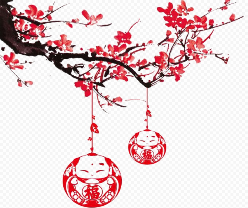 Download Chinese Flower PNG Transparent