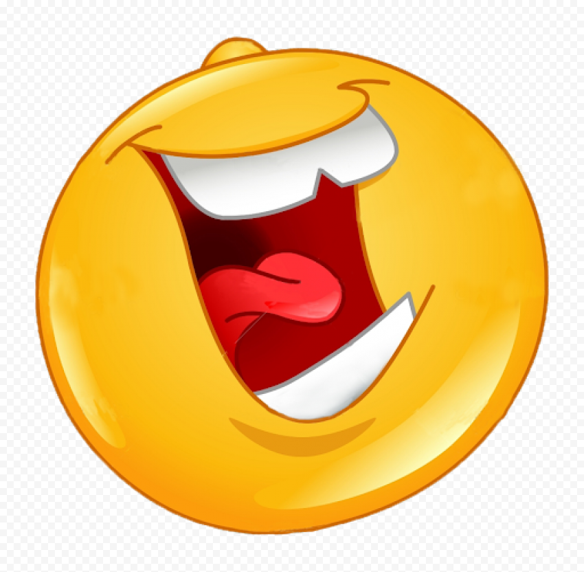 Download Laughter Emoji PNG Transparent HD Photo
