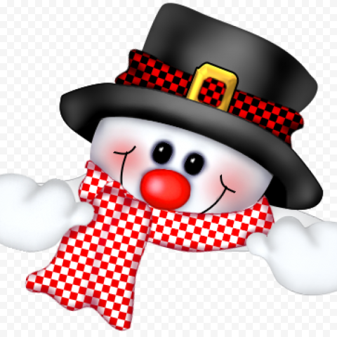 nose snowman clown for christmas