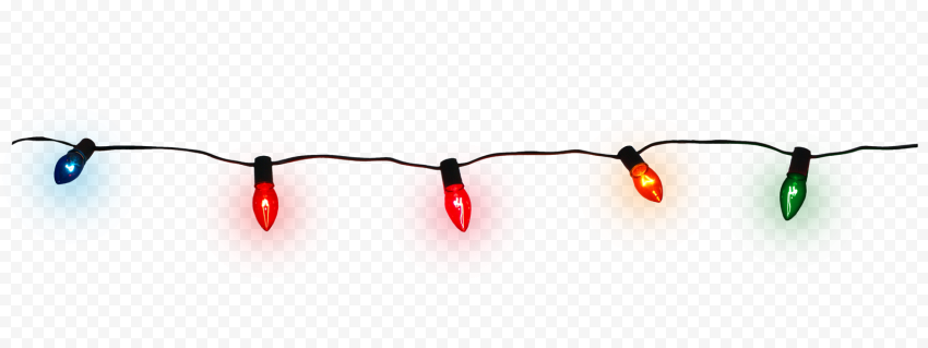 ghts light photoscape christmas string free transparent image hd