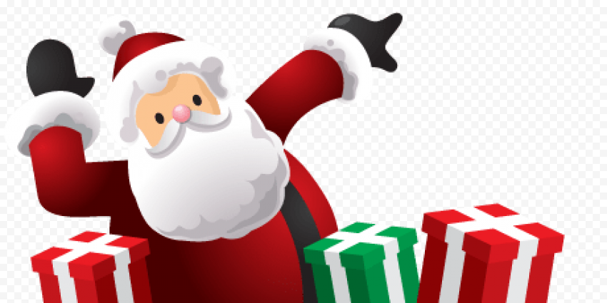 Santa Clause Footer