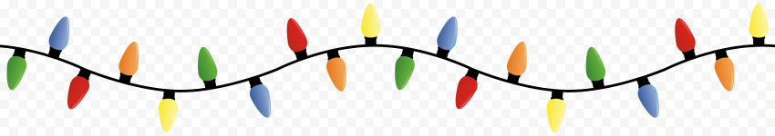 Download Xmas Lights PNG Transparent Image