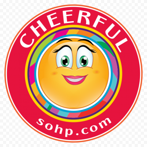 Cheerful Smiley Transparent PNG