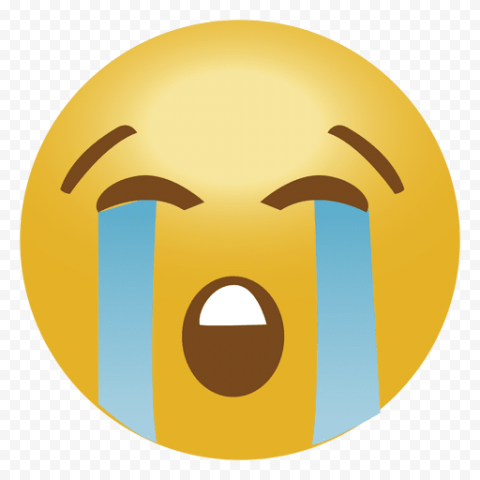 Crying Emoji PNG Transparent File