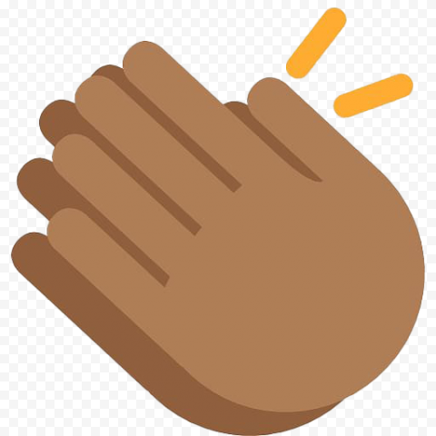 Clapping Hands PNG Transparent Image