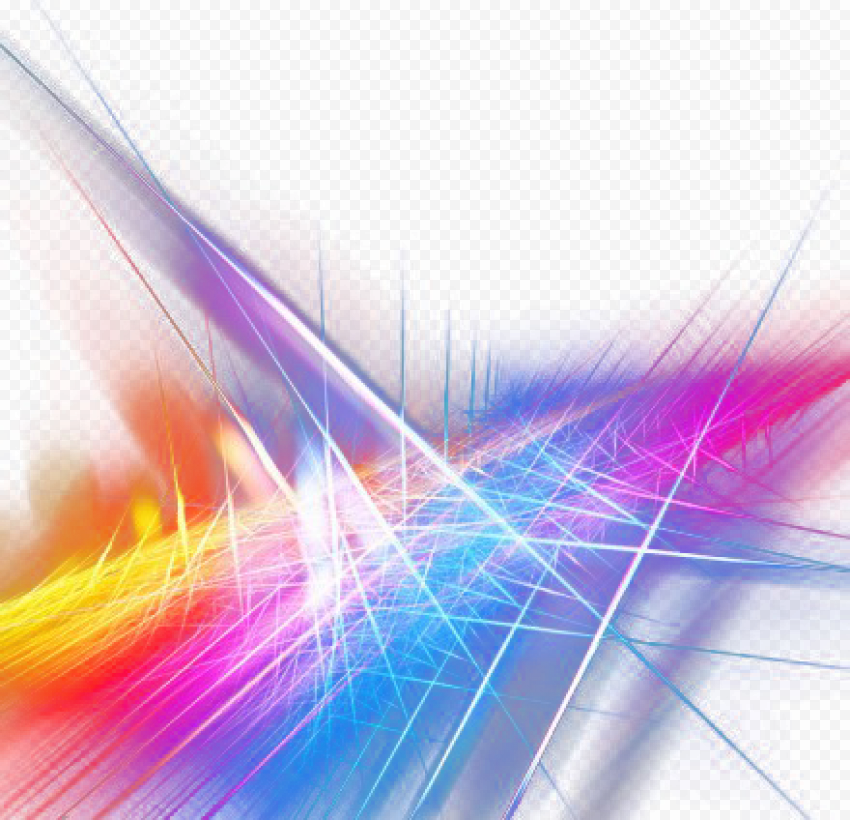 Download png image Colorful Neon Clipart Bright Scratch Effect 