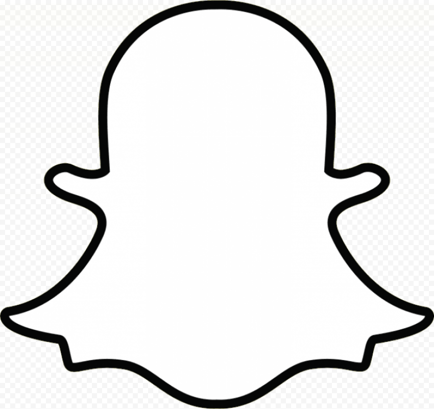 download white snapchat logo