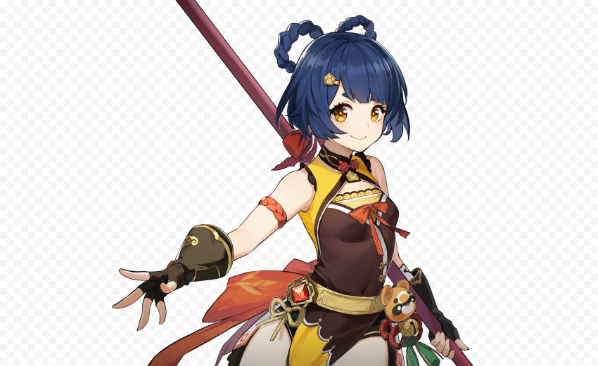 genshin impact characters xiangling, genshin impact character free image