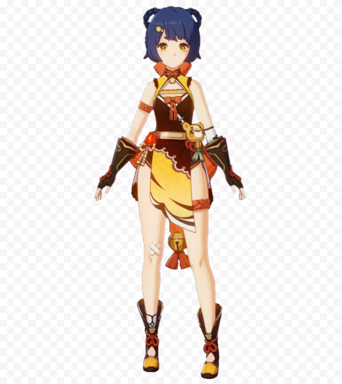 free genshin impact xiangling png