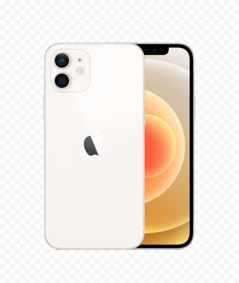 white iphone 12 png free download