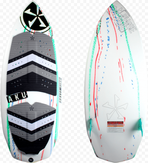 hase five aku v2 wake surfboard combined phase