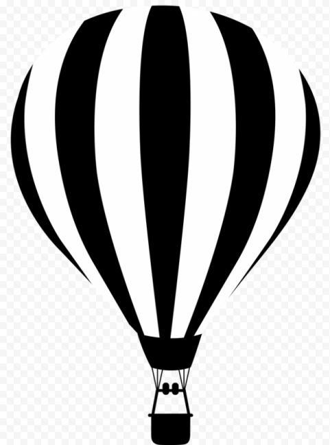 black and white airship image png