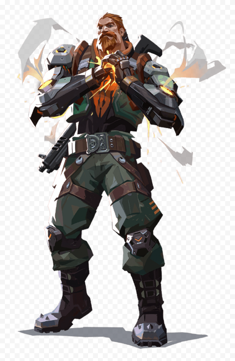 HD Breach Valorant Agent Character PNG   Copie