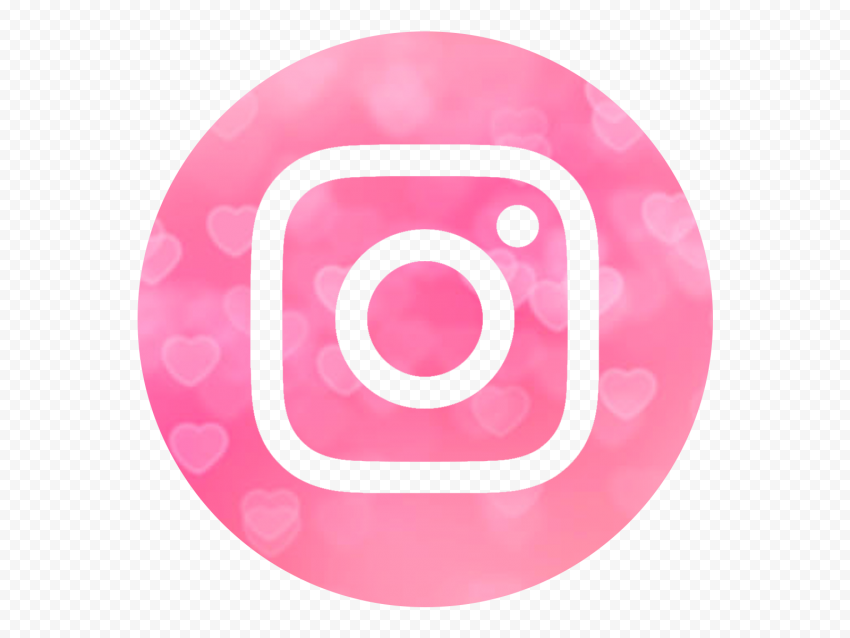 HD Round Beautiful Pink Aesthetic Instagram