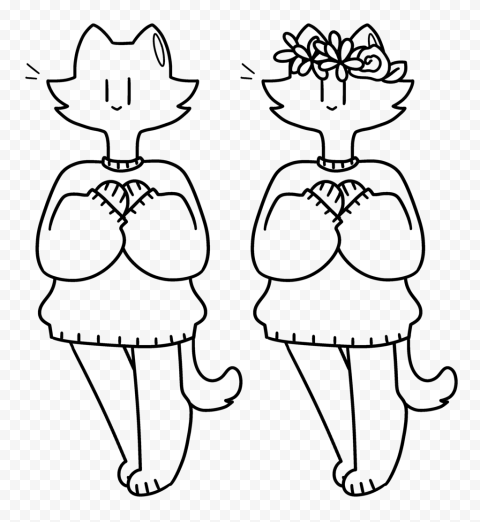 Base Line art Furry fandom, furry chibi, angle, white, mammal png