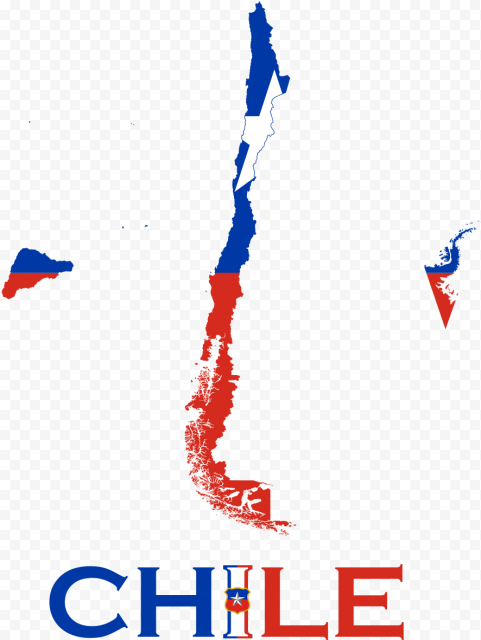 Chile Flag Map  Chile Flag In Map Download