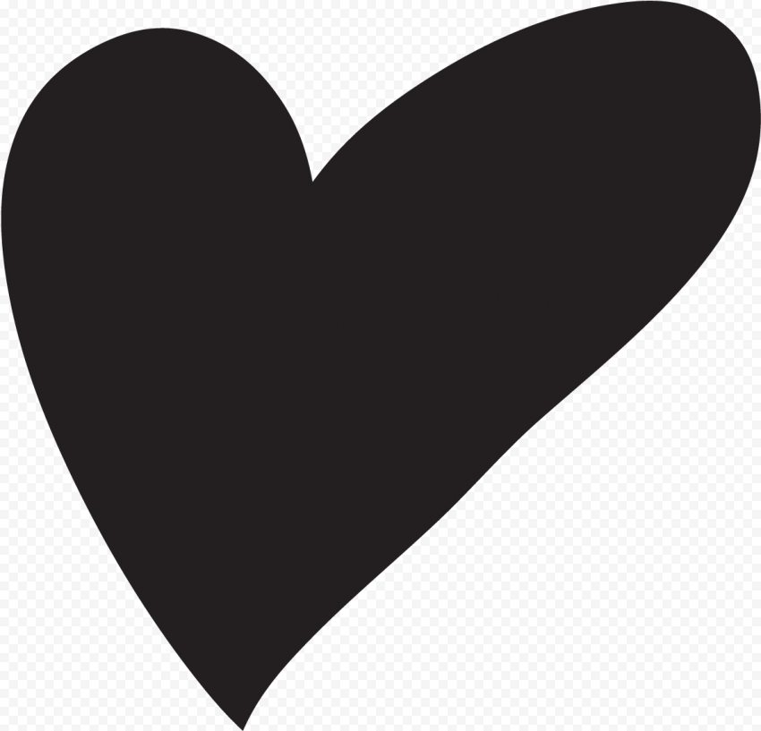 Hand Drawn Heart shaped Vector Png Download   Heart Drawing Transparent Background, Png Download