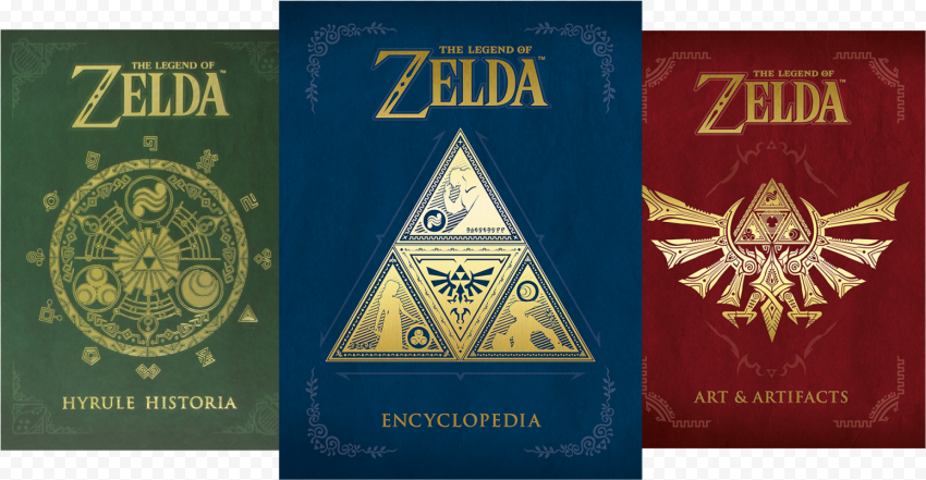 The Deluxe Edition Zelda Encyclopedia Looks Like An   Legend Of Zelda Art & Artifacts, HD Png Download