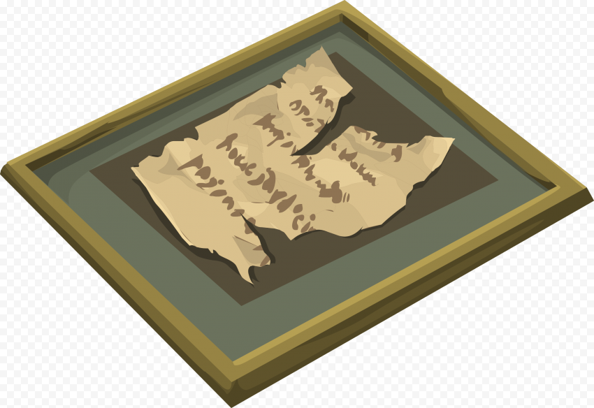 This Free Icons Png Design Of Artifact Torn Manuscript, Transparent Png