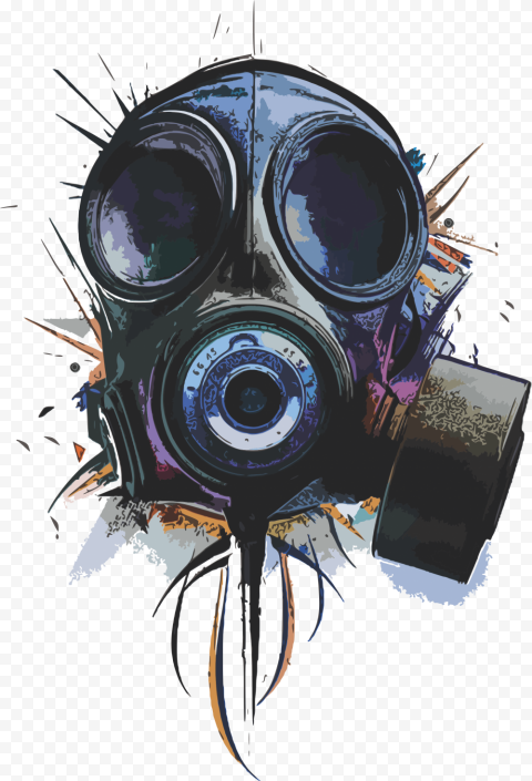 Gas Mask PNG Clipart Background HD