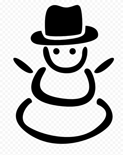 Snowman PNG Background