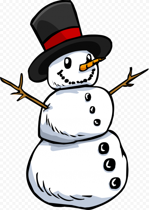 Snowman PNG Background Clip Art