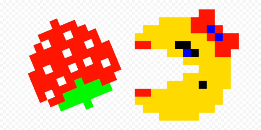 Ms  Pac Man PNG Pic Clip Art Background