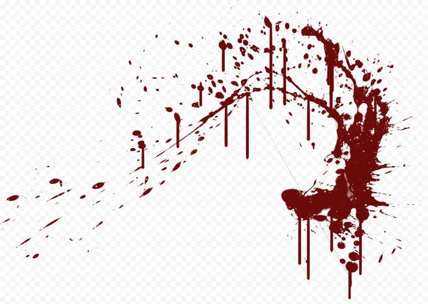 blood splatter png transparent