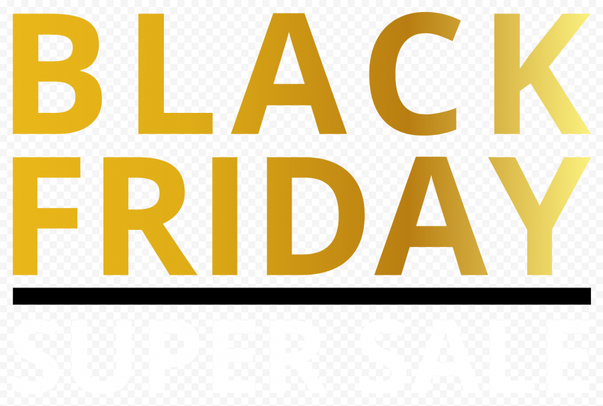 Black Friday PNG Transparent Image