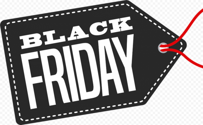 Black Friday Tag PNG Free Download