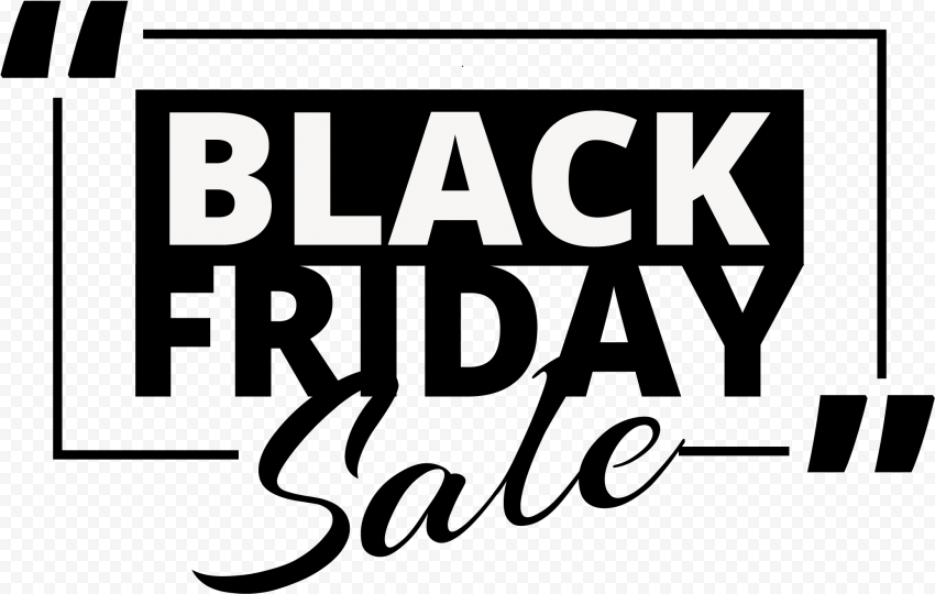 Black Friday Promotional English   Calligraphy, HD Png Download