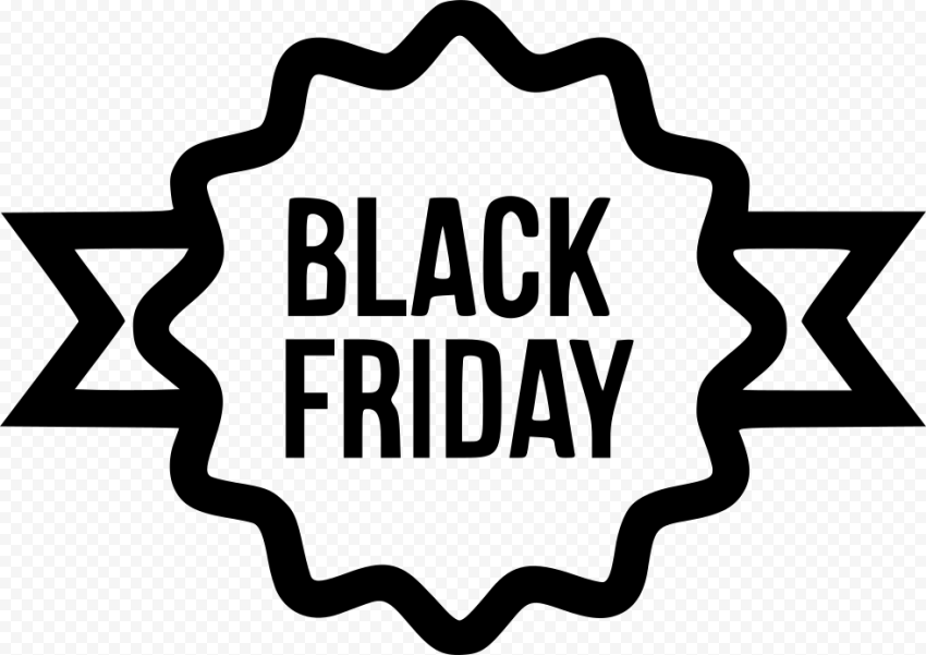 Black Friday Comments   Black Friday Icon Png, Transparent Png