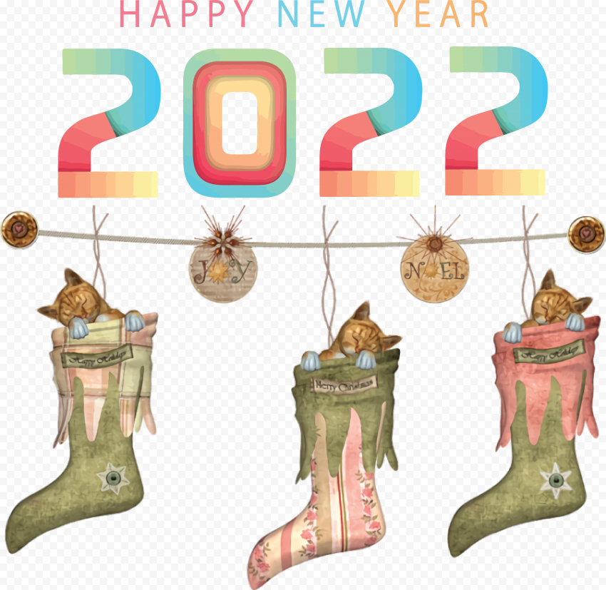 2022 Happy New Year 2022 New Year 2022, Christmas Day, Christmas Decoration, png