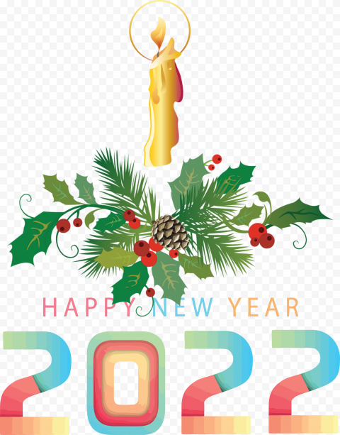Happy 2022 New Year 2022 New Year 2022, Bauble, Christmas Elf, Santa Claus, png