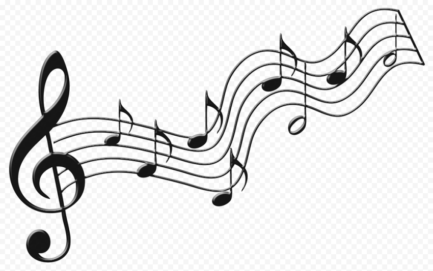 Music Notes, Melodi Clipart PNG Transprent Background