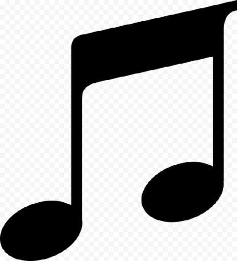 Musical note, musical note, rectangle, monochrome, black png