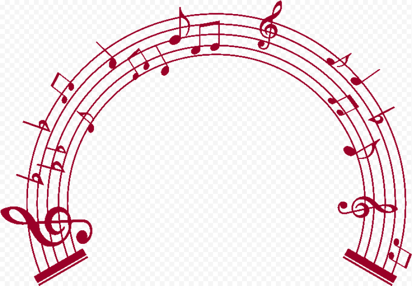 music transparent png   music notes circle PNG image with transparent background