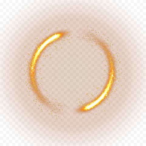 Light, Yellow light effect material, circle of light sparks, orange, street Light, light Effect png