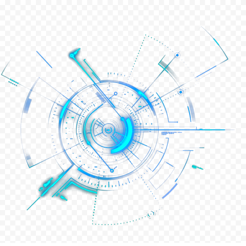 Light Circle Geometry, Science and Technology, blue mechanical, blue, angle, electronics png