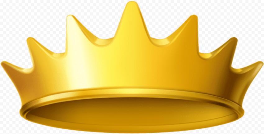 Golden Prince Crown PNG Photo