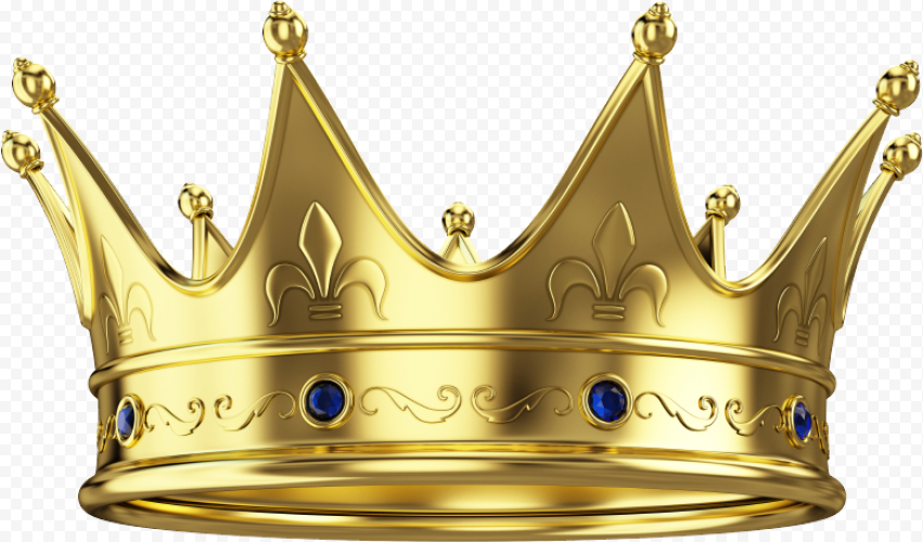Golden Prince Crown PNG Free Download