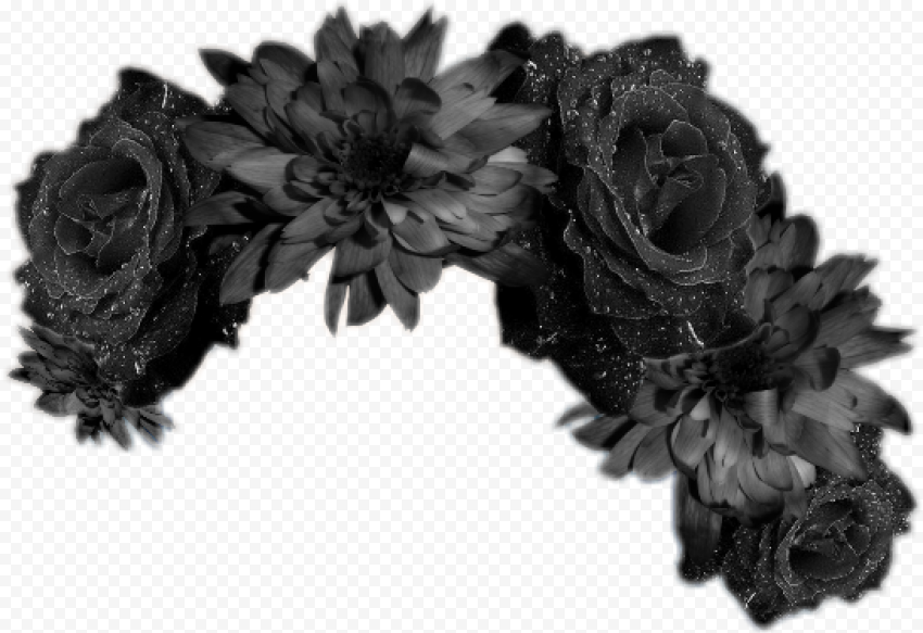 Black Crown Free PNG Image