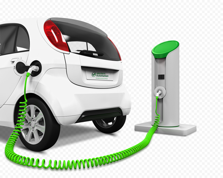 Electric Car PNG Image