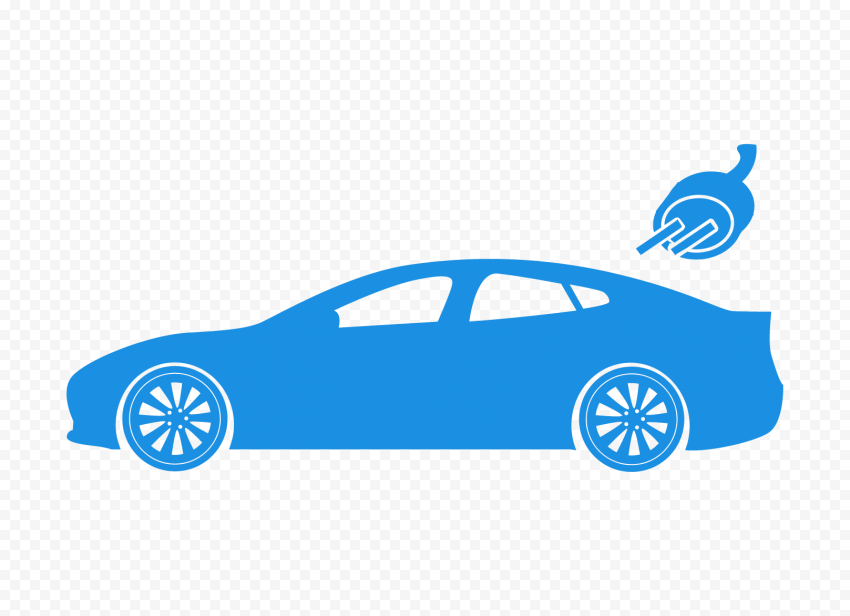 Electric Car Transparent Image